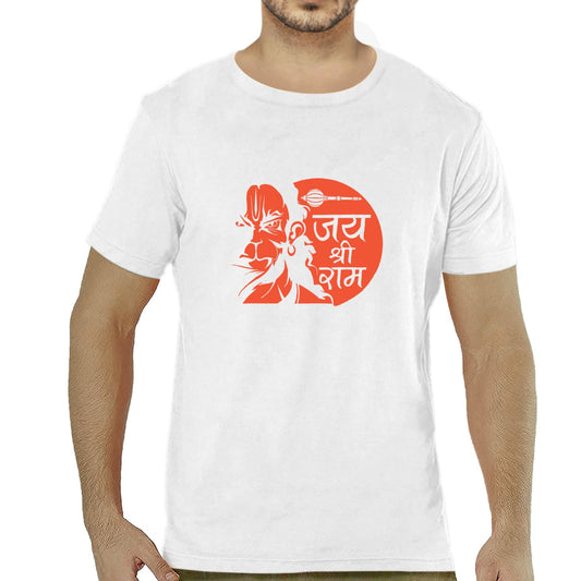 Jai Shree Ram Devotional T-Shirt – Soft Cotton Festival Wear